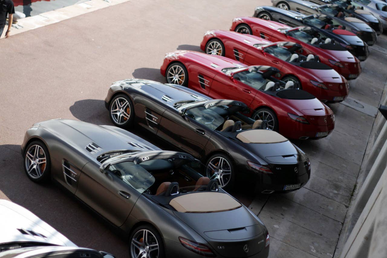 2012 Mercedes-Benz SLS AMG Roadster group