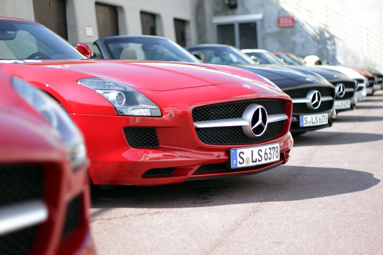 2012 Mercedes-Benz SLS AMG Roadster group