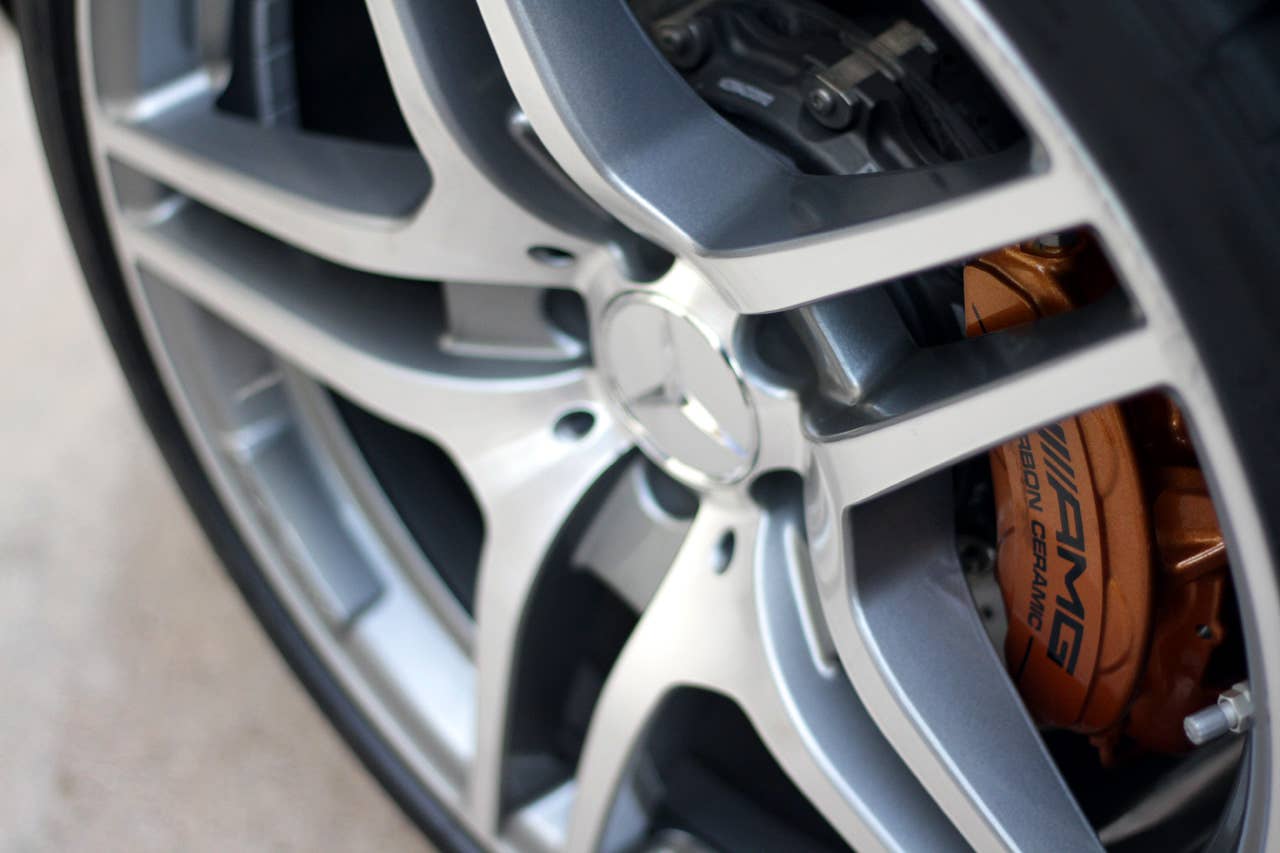 2012 Mercedes-Benz SLS AMG Roadster brake caliper