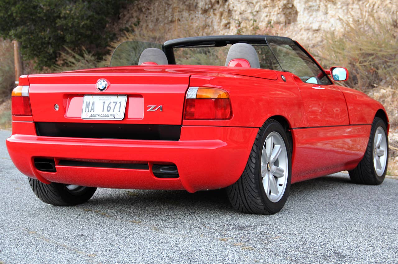 1989 BMW Z1 rear 3/4 view