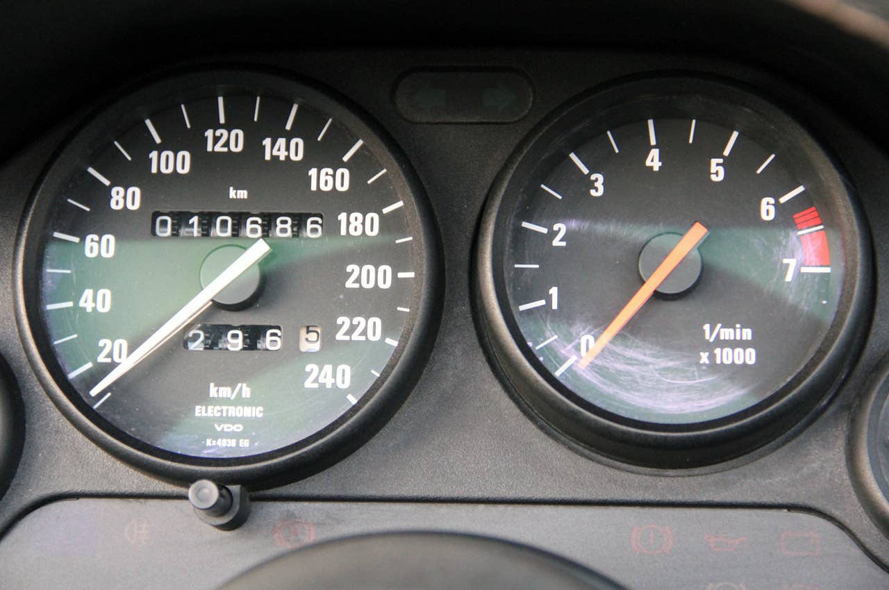1989 BMW Z1 gauges