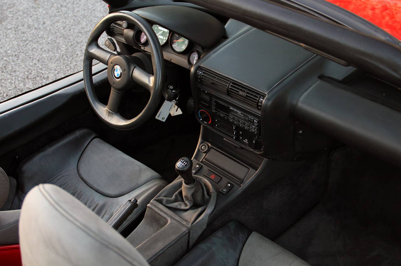 1989 BMW Z1 interior