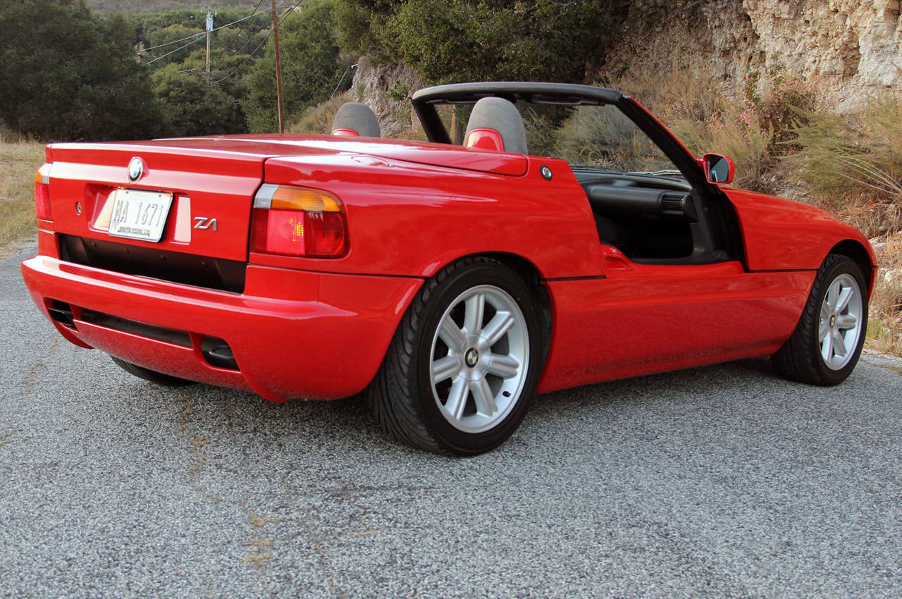 1989 BMW Z1 rear 3/4 view