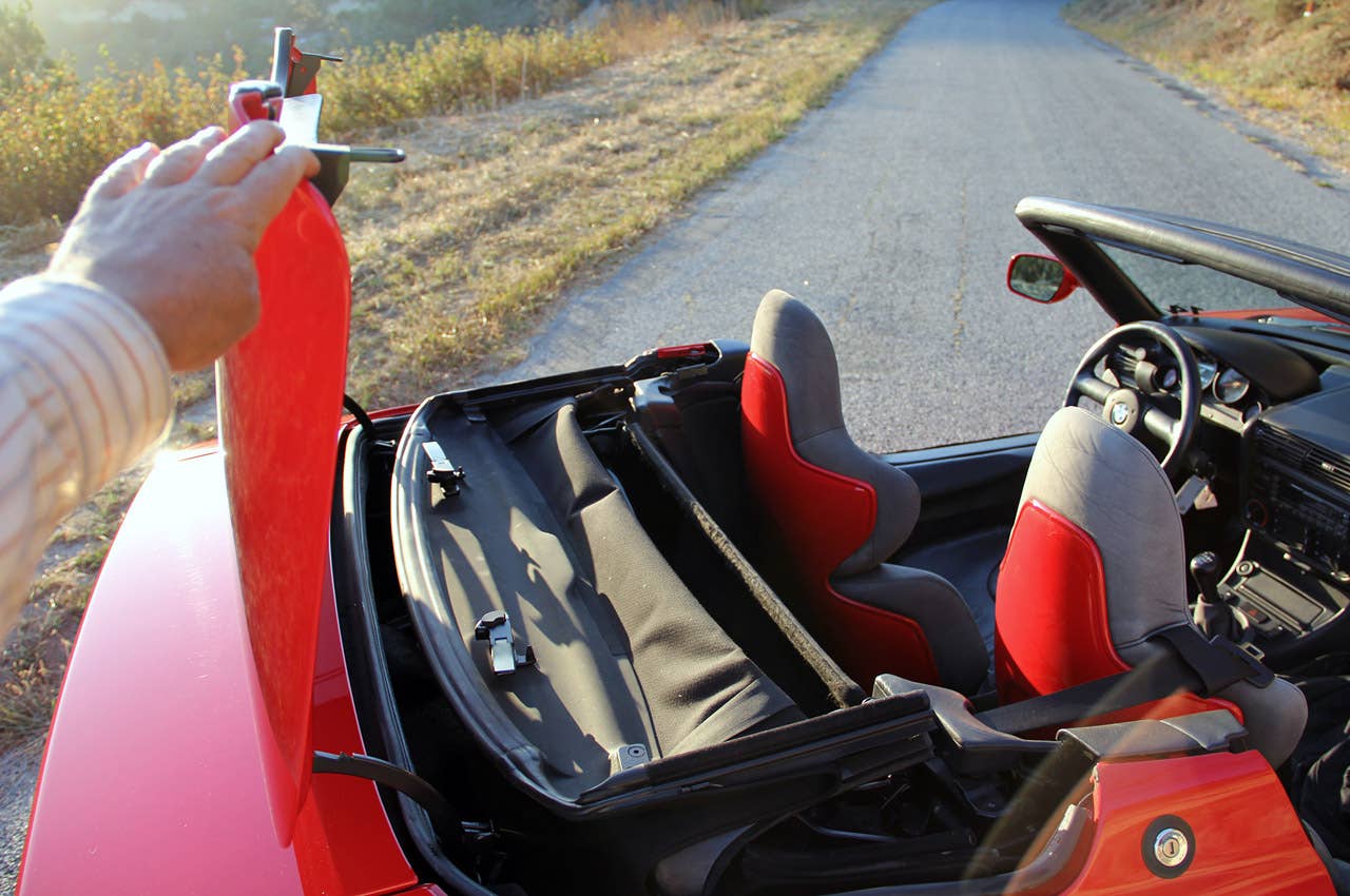 1989 BMW Z1 convertible top