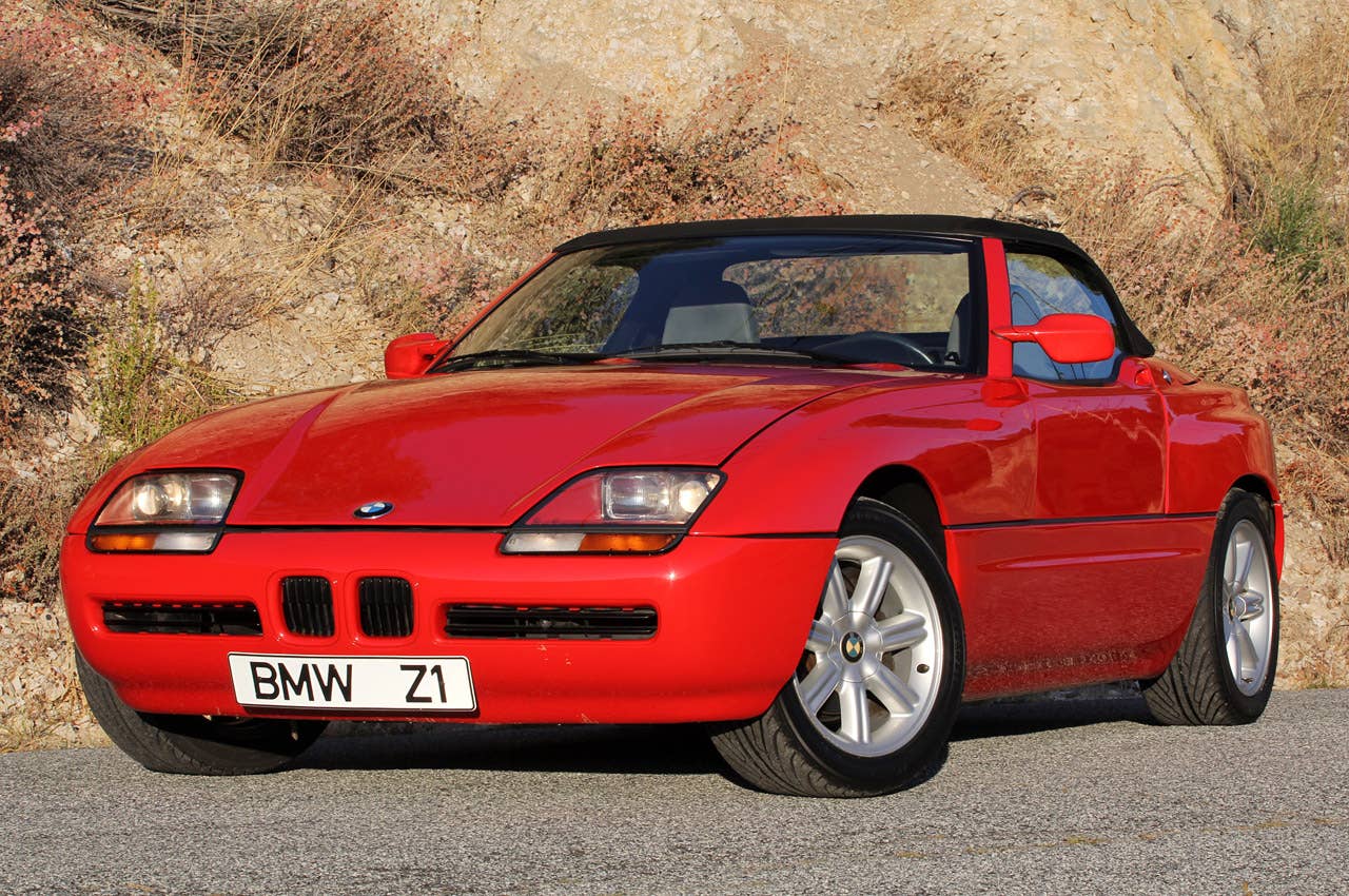 1989 BMW Z1 front 3/4 view