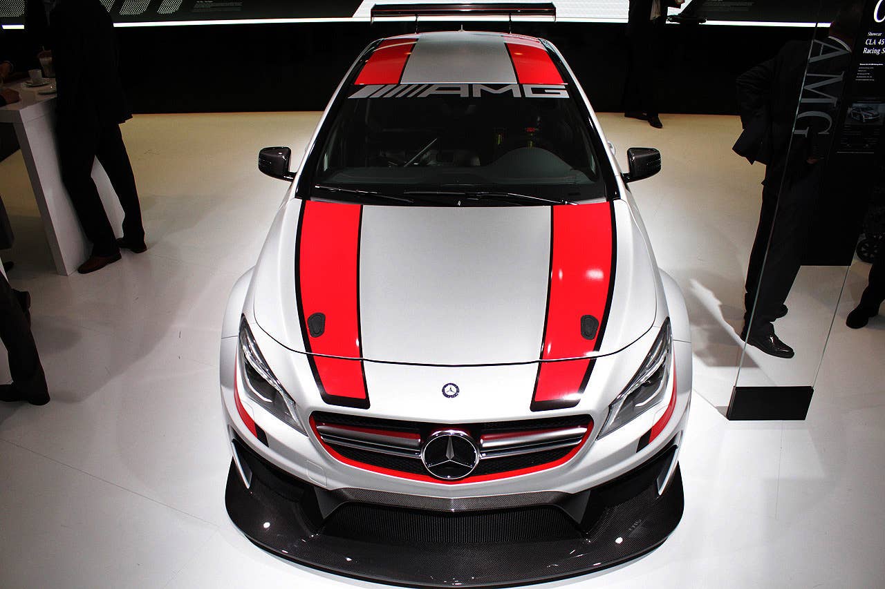 Mercedes CLA45 AMG Racing is ready for a spot on the grid - Autoblog