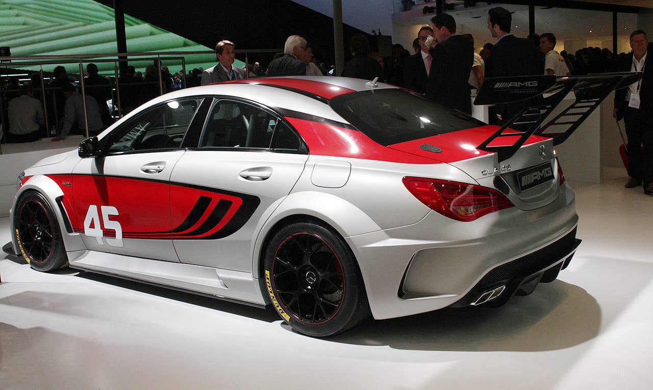 Mercedes CLA45 AMG Racing is ready for a spot on the grid - Autoblog
