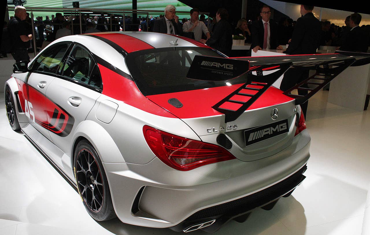 Mercedes CLA45 AMG Racing is ready for a spot on the grid - Autoblog