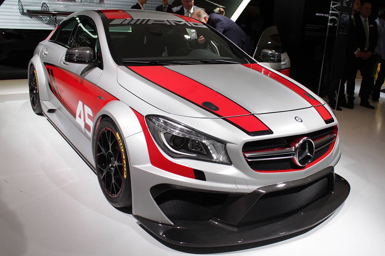 Mercedes CLA45 AMG Racing is ready for a spot on the grid - Autoblog