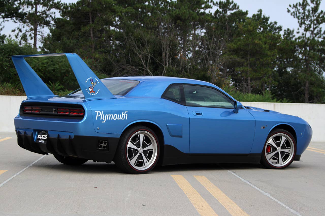 HPP Richard Petty Superbird rear 3/4 view