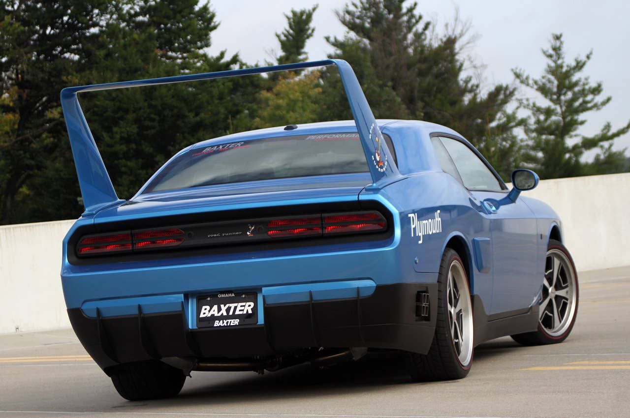 HPP Richard Petty Superbird rear 3/4 view