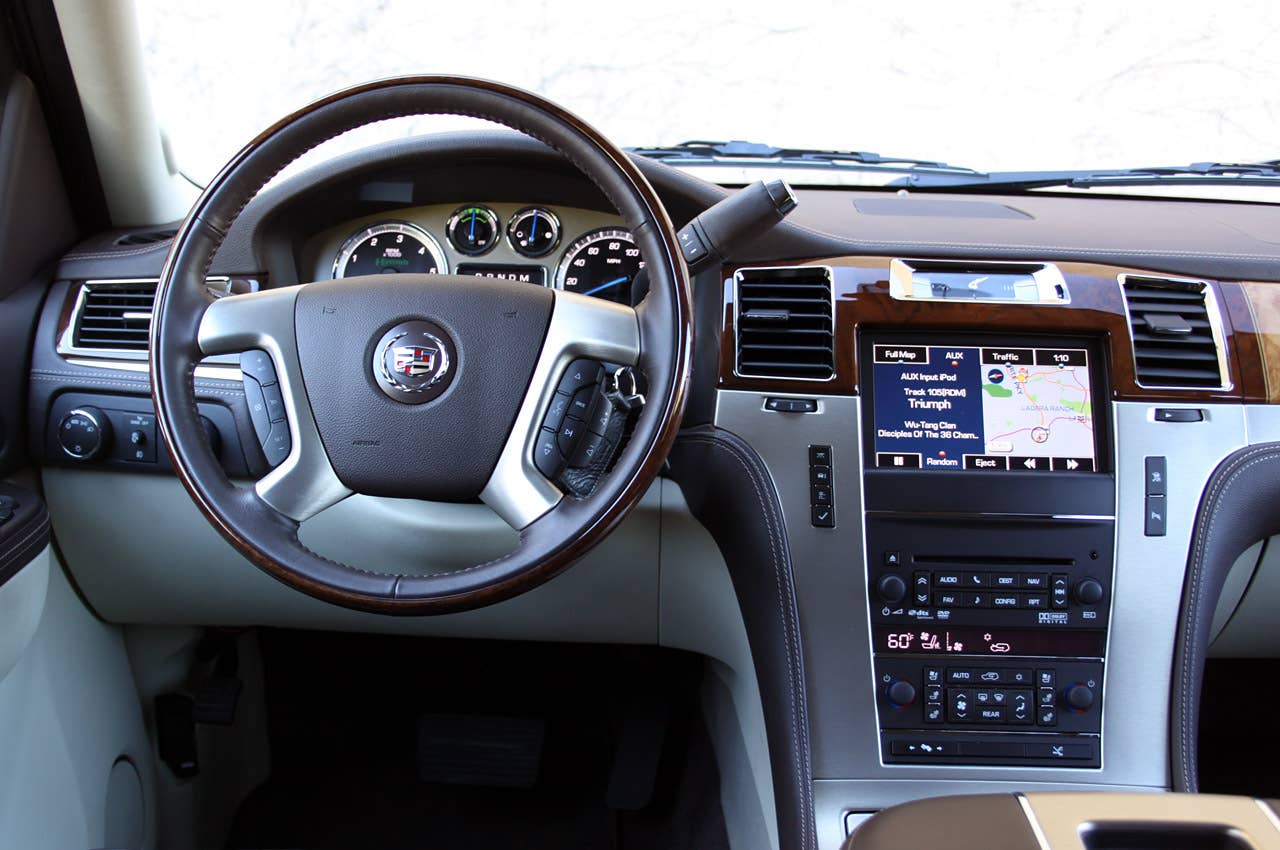 2011 Cadillac Escalade Hybrid Platinum interior