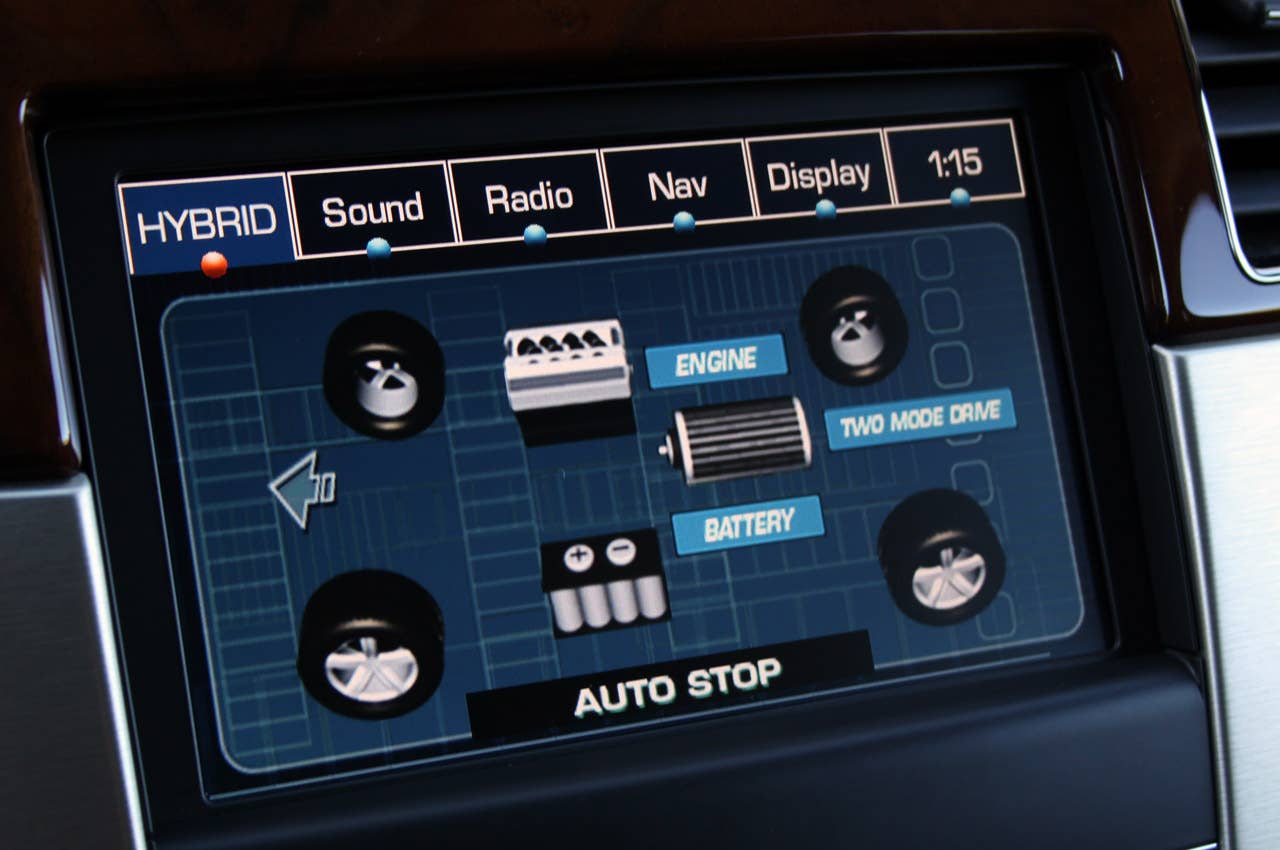 2011 Cadillac Escalade Hybrid Platinum hybrid system info