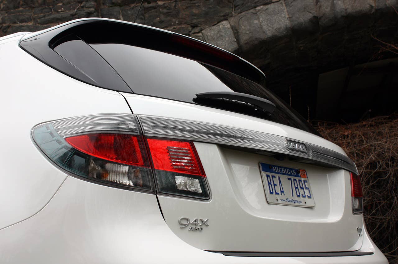 2011 Saab 9-4X rear detail
