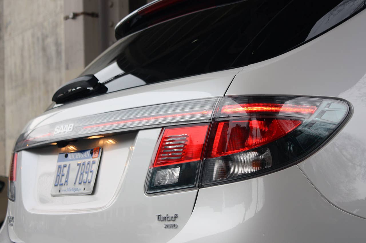 2011 Saab 9-4X rear detail