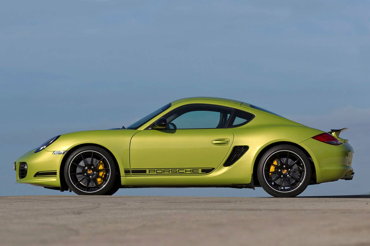 2011 Porsche Cayman R side view