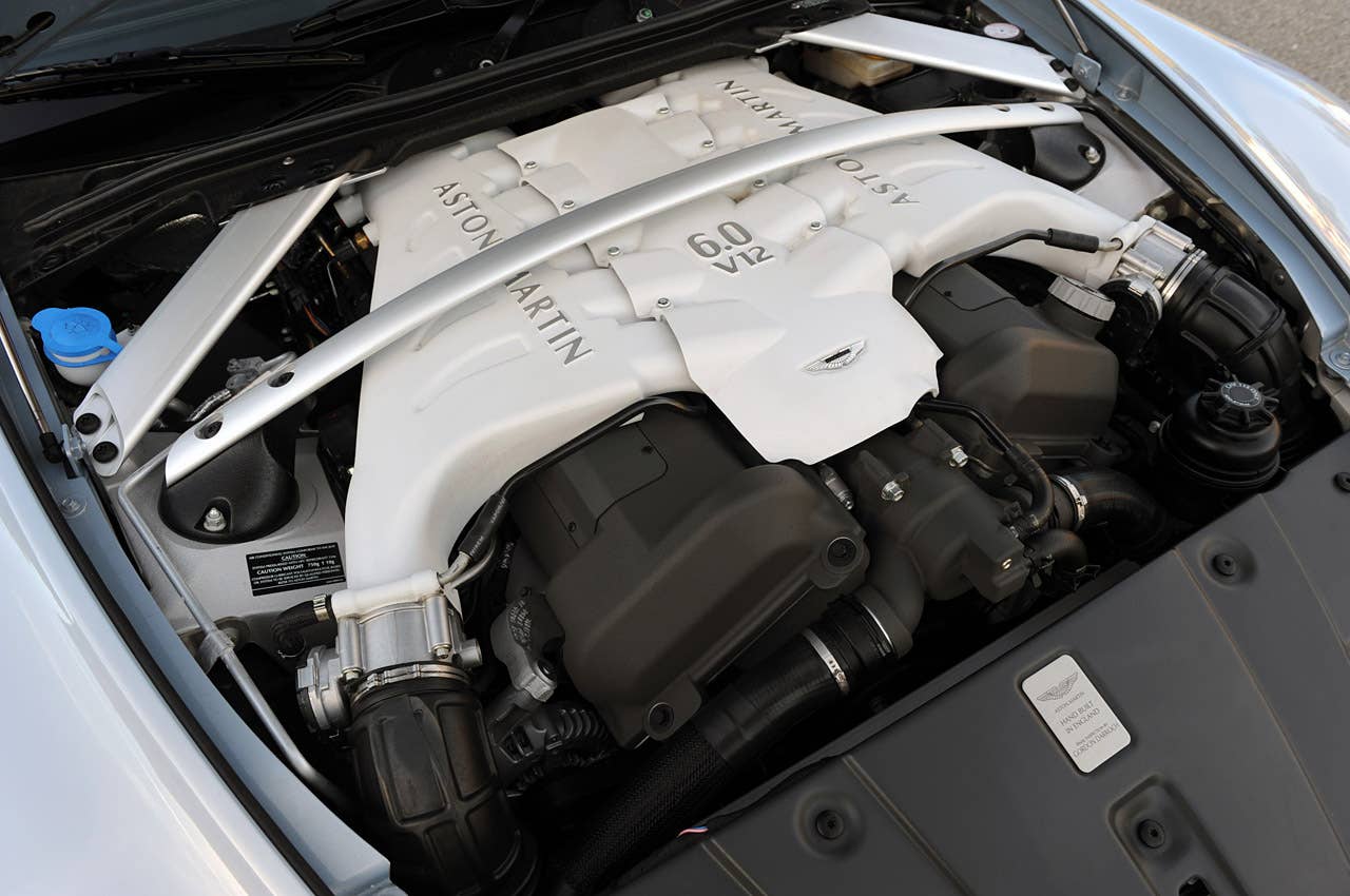2011 Aston Martin V12 Vantage engine