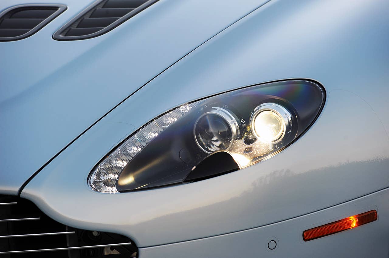 2011 Aston Martin V12 Vantage headlight