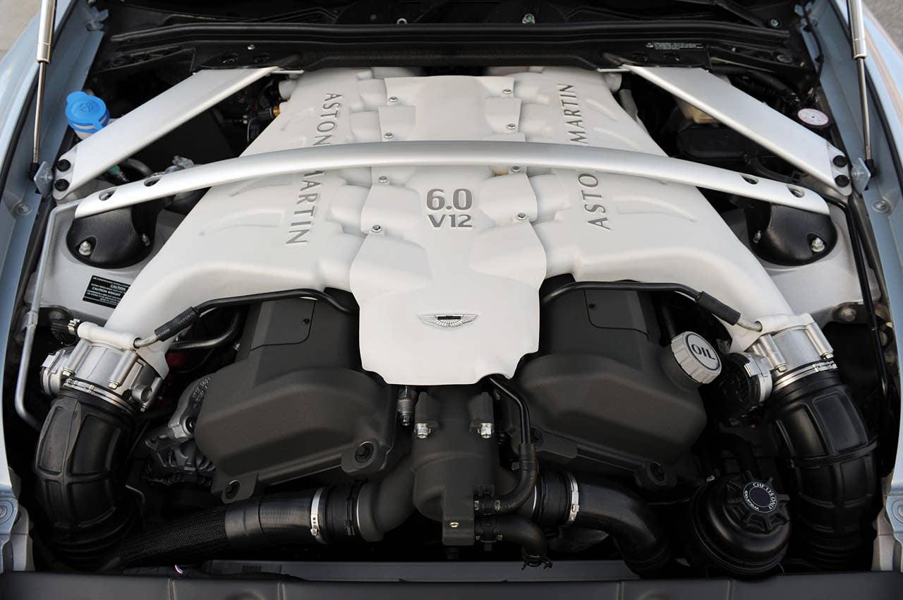 2011 Aston Martin V12 Vantage engine