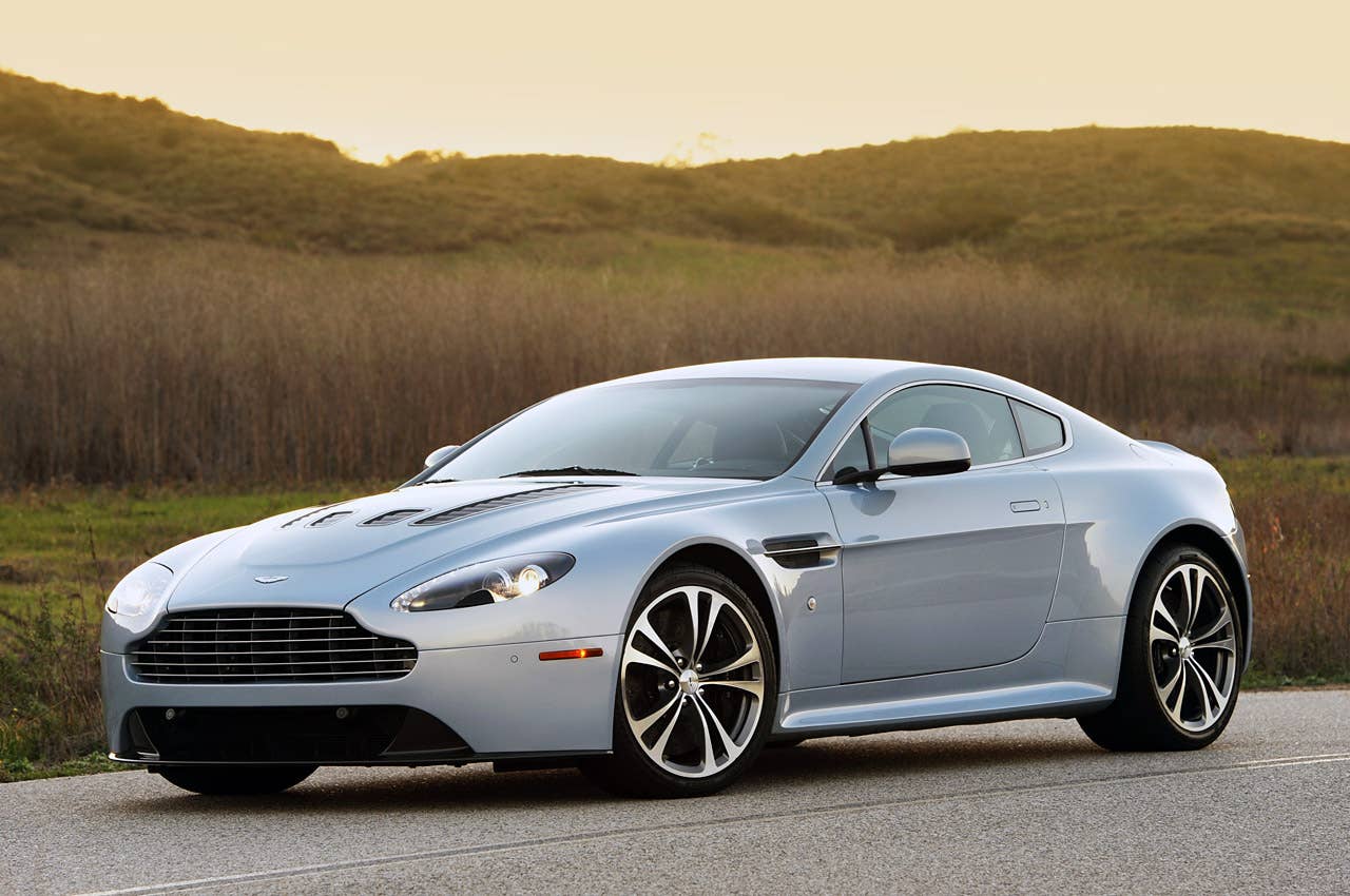2011 Aston Martin V12 Vantage front 3/4 view
