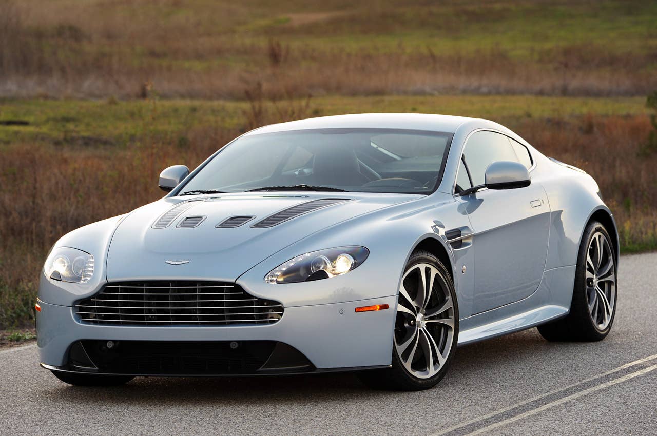 2011 Aston Martin V12 Vantage front 3/4 view