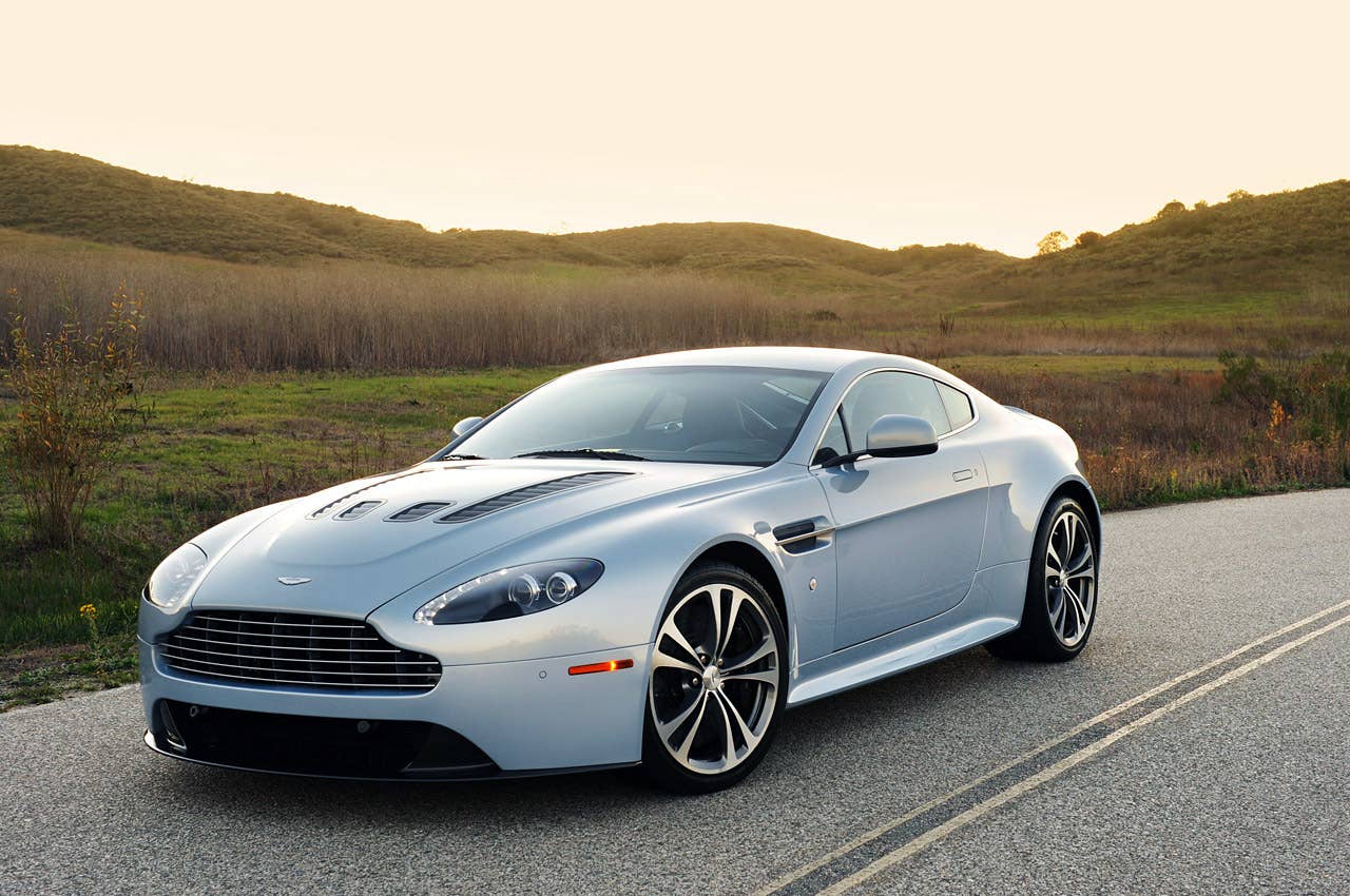2011 Aston Martin V12 Vantage front 3/4 view
