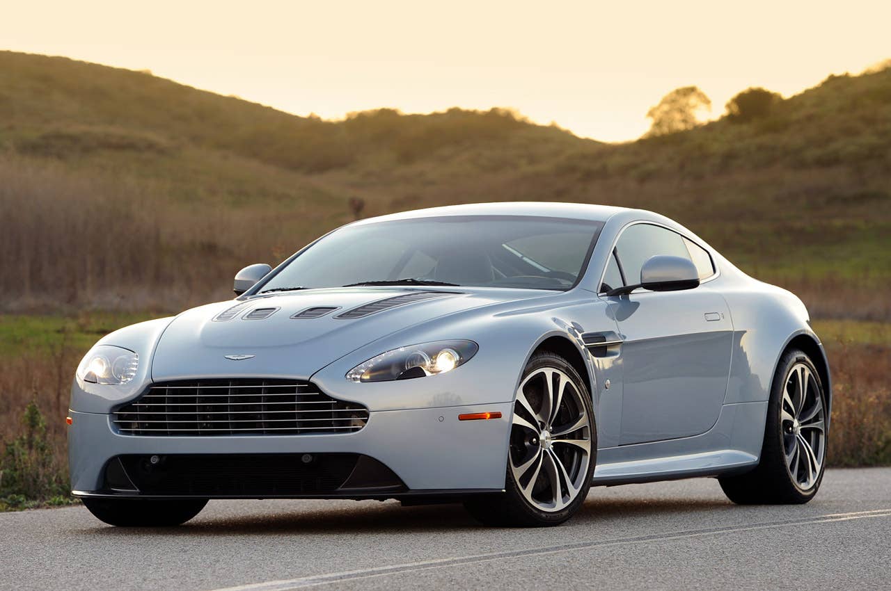 2011 Aston Martin V12 Vantage front 3/4 view