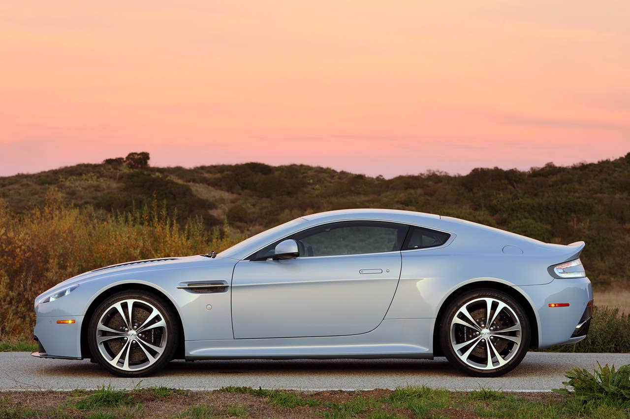 2011 Aston Martin V12 Vantage side view
