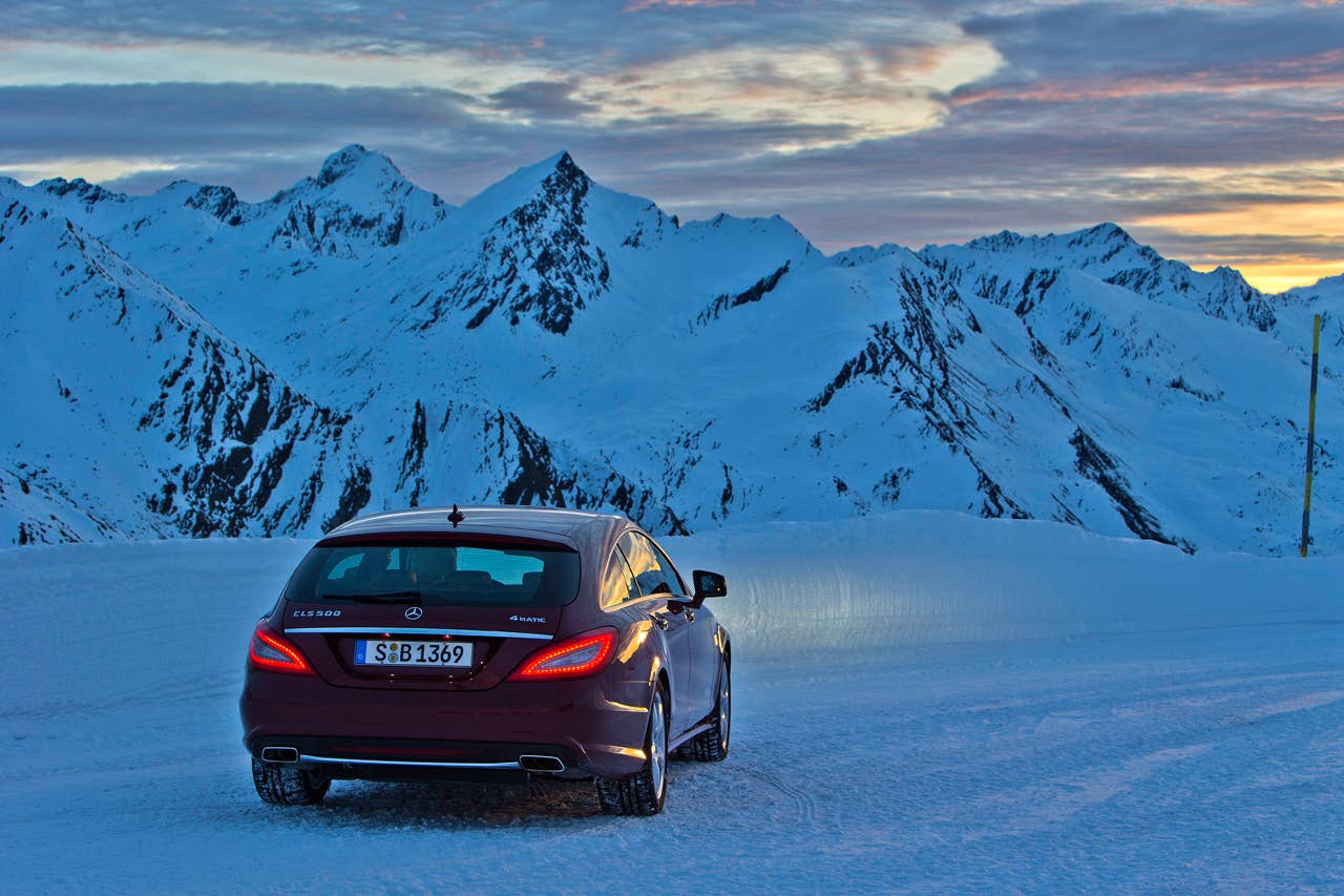 Mercedes Benz, 4-Matic, Fahrveranstaltung Hochgurgl 2012
