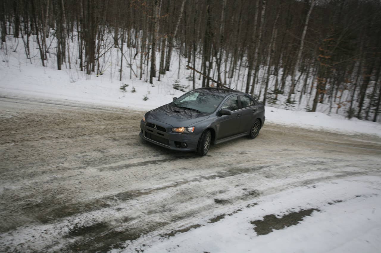 2013 Mitsubishi Lancer Evolution MR Touring.