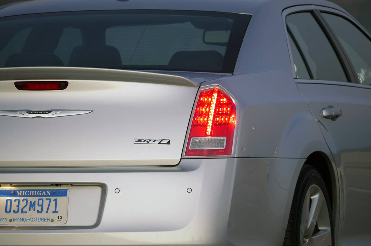 2012 Chrysler 300 SRT8 rear detail