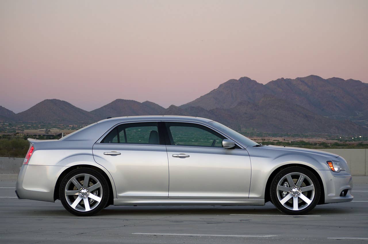 2012 Chrysler 300 SRT8 side view