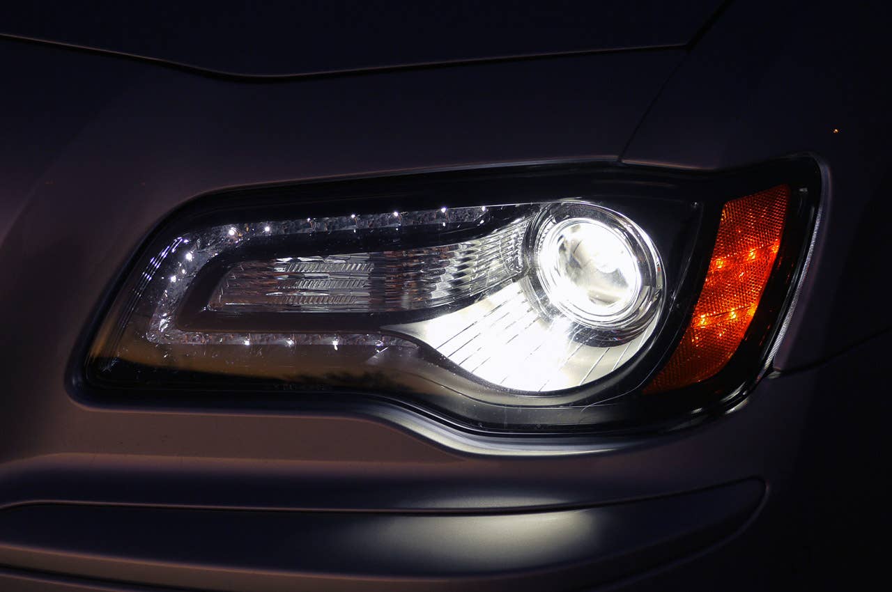 2012 Chrysler 300 SRT8 headlight