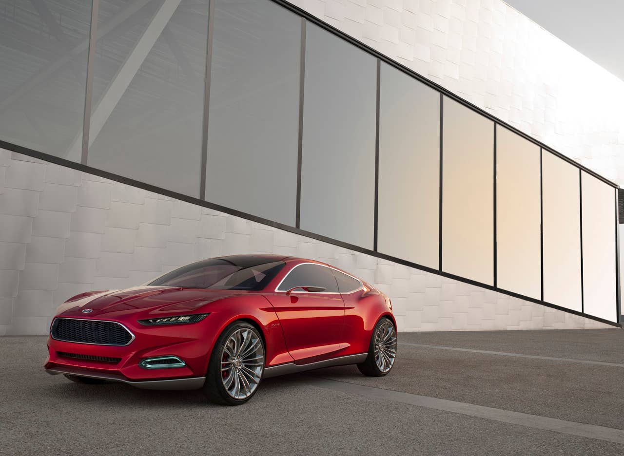Ford Evos Concept front 3/4