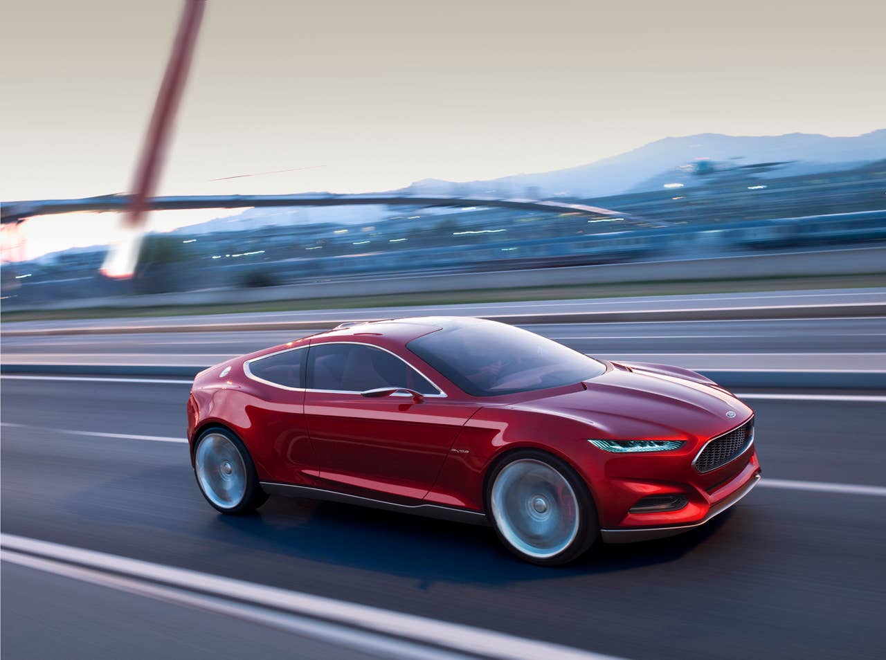 Ford Evos Concept side