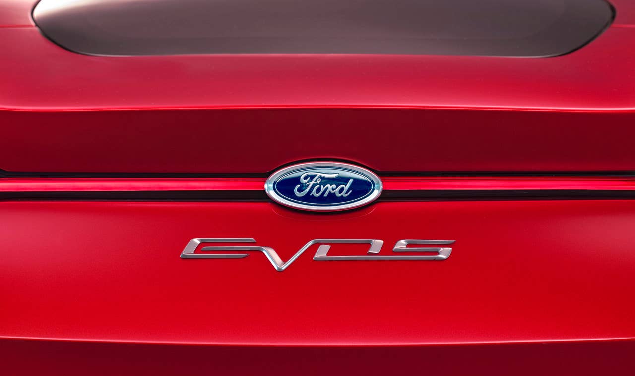 Ford Evos Concept rear detail