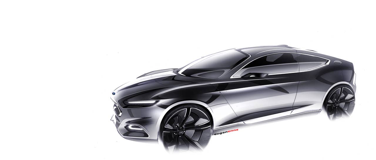 Ford Evos Concept side