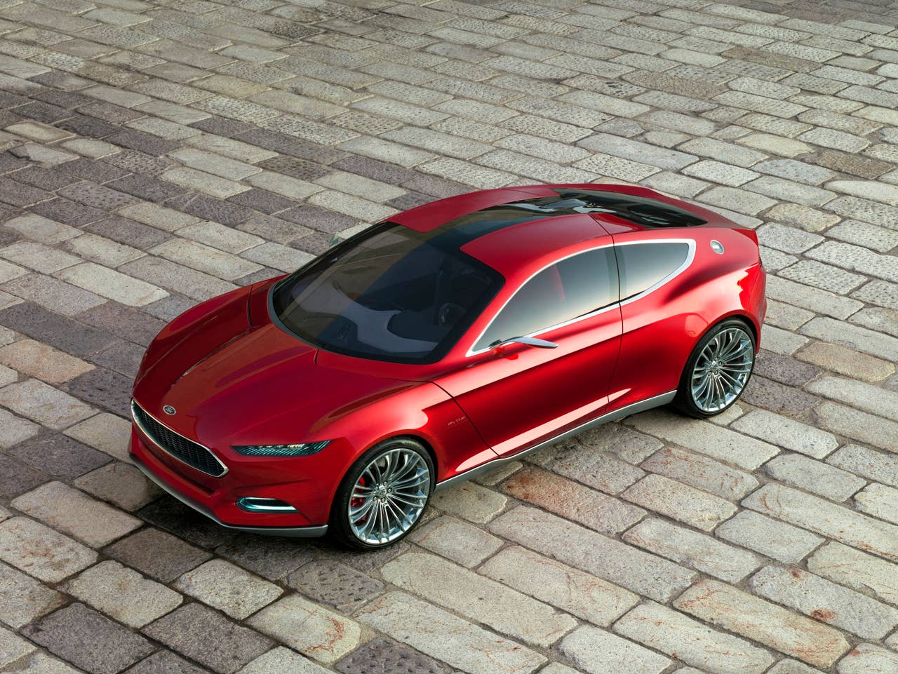 Ford Evos Concept front 3/4