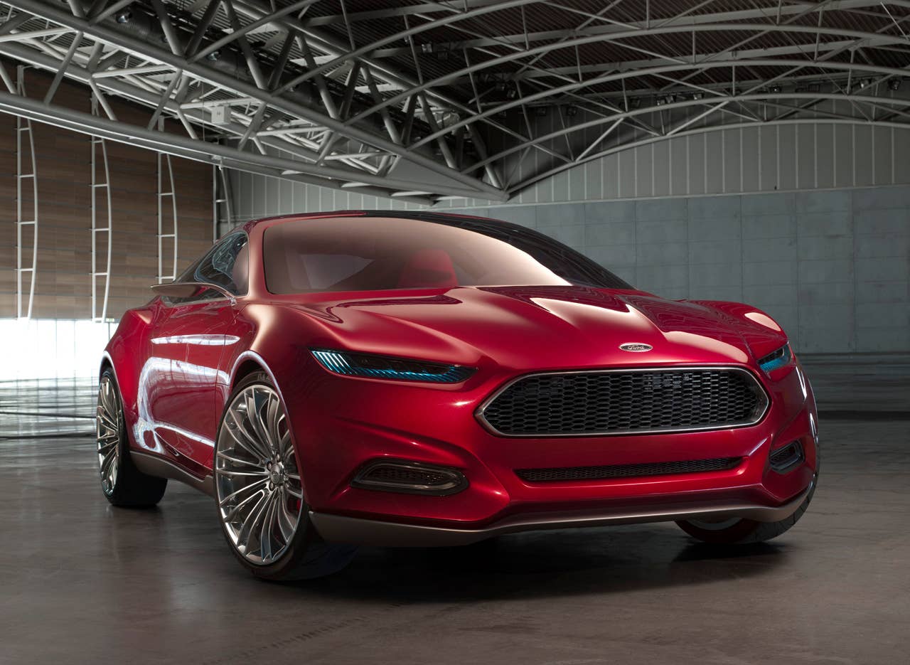 Ford Evos Concept front 3/4