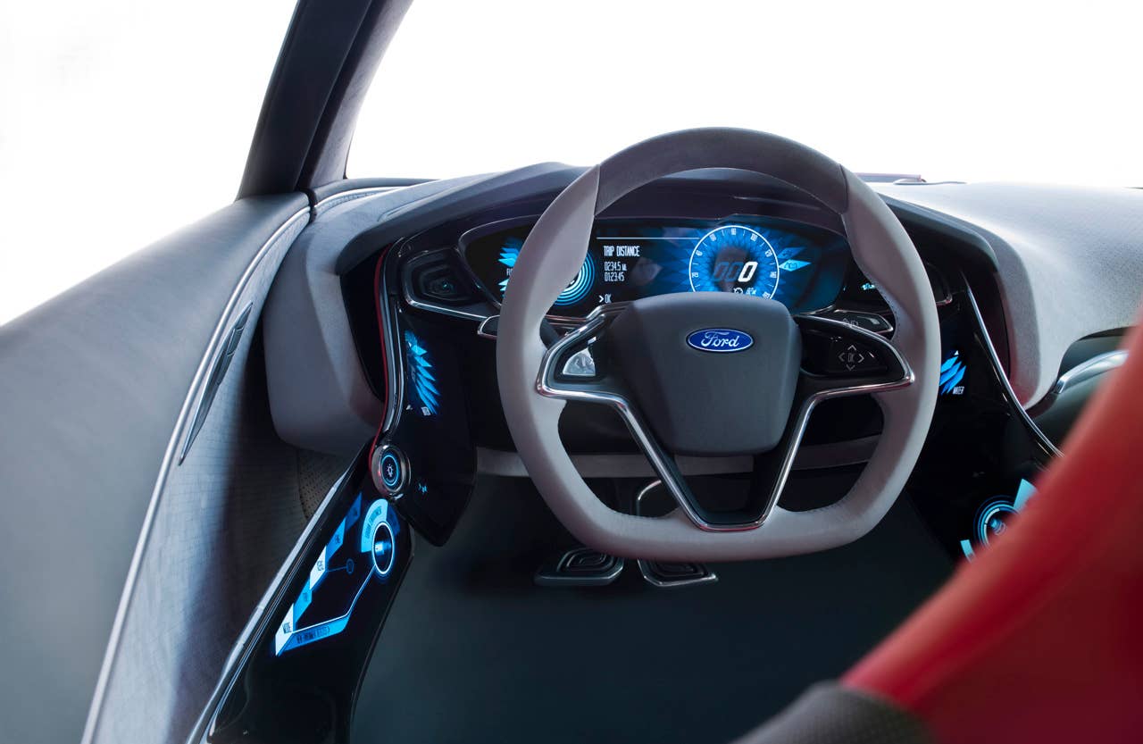 Ford Evos Concept interior
