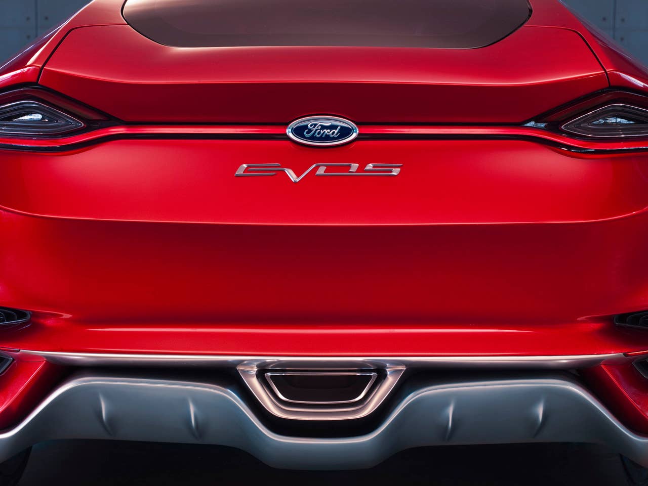 Ford Evos Concept rear detail