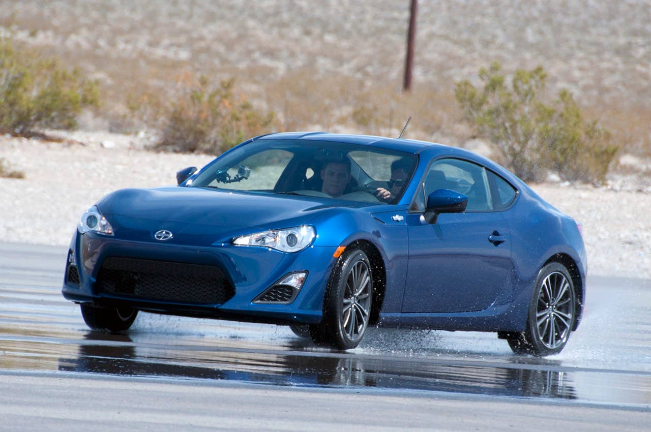 2013 Scion FR-S driving