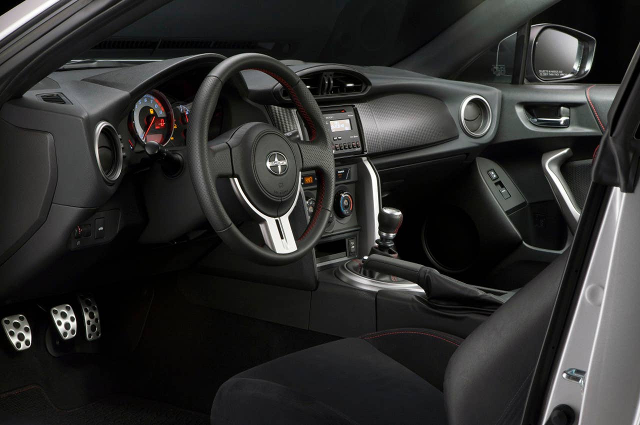 2013 Scion FR-S interior