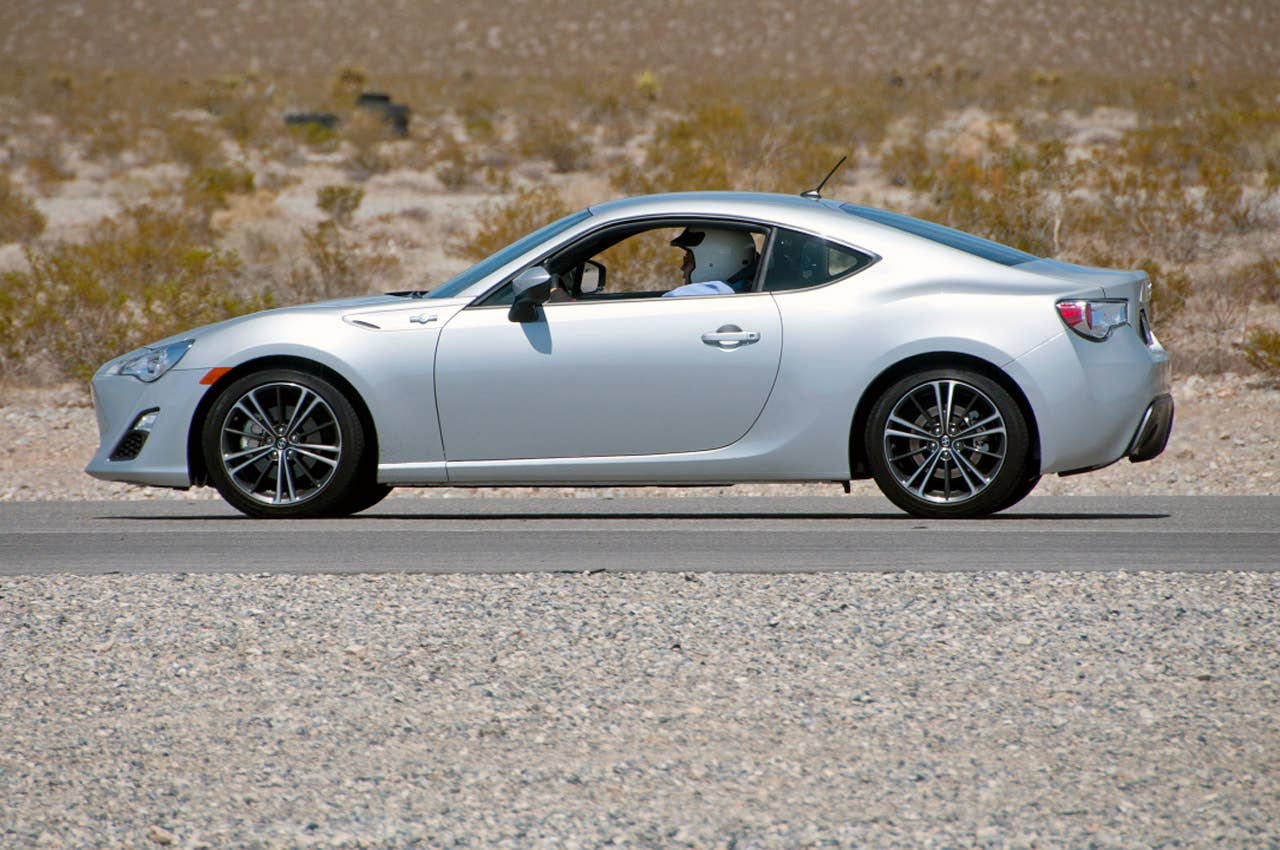 2013 Scion FR-S driving