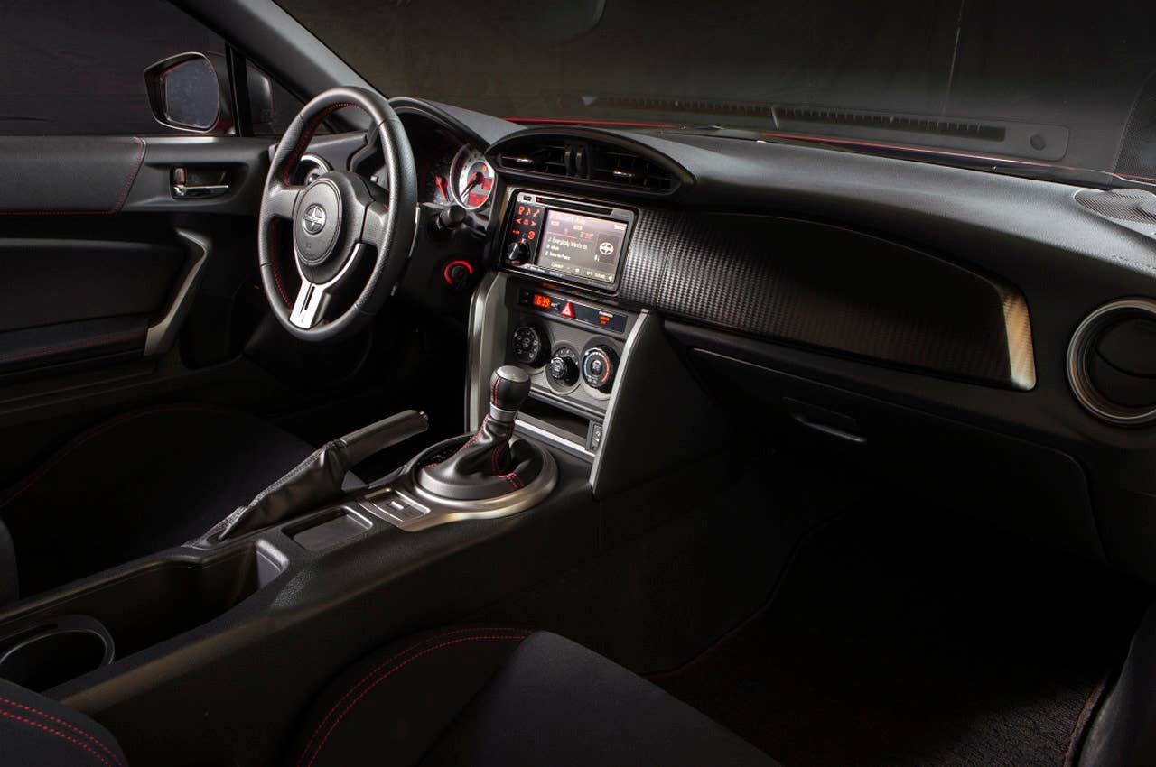 2013 Scion FR-S interior