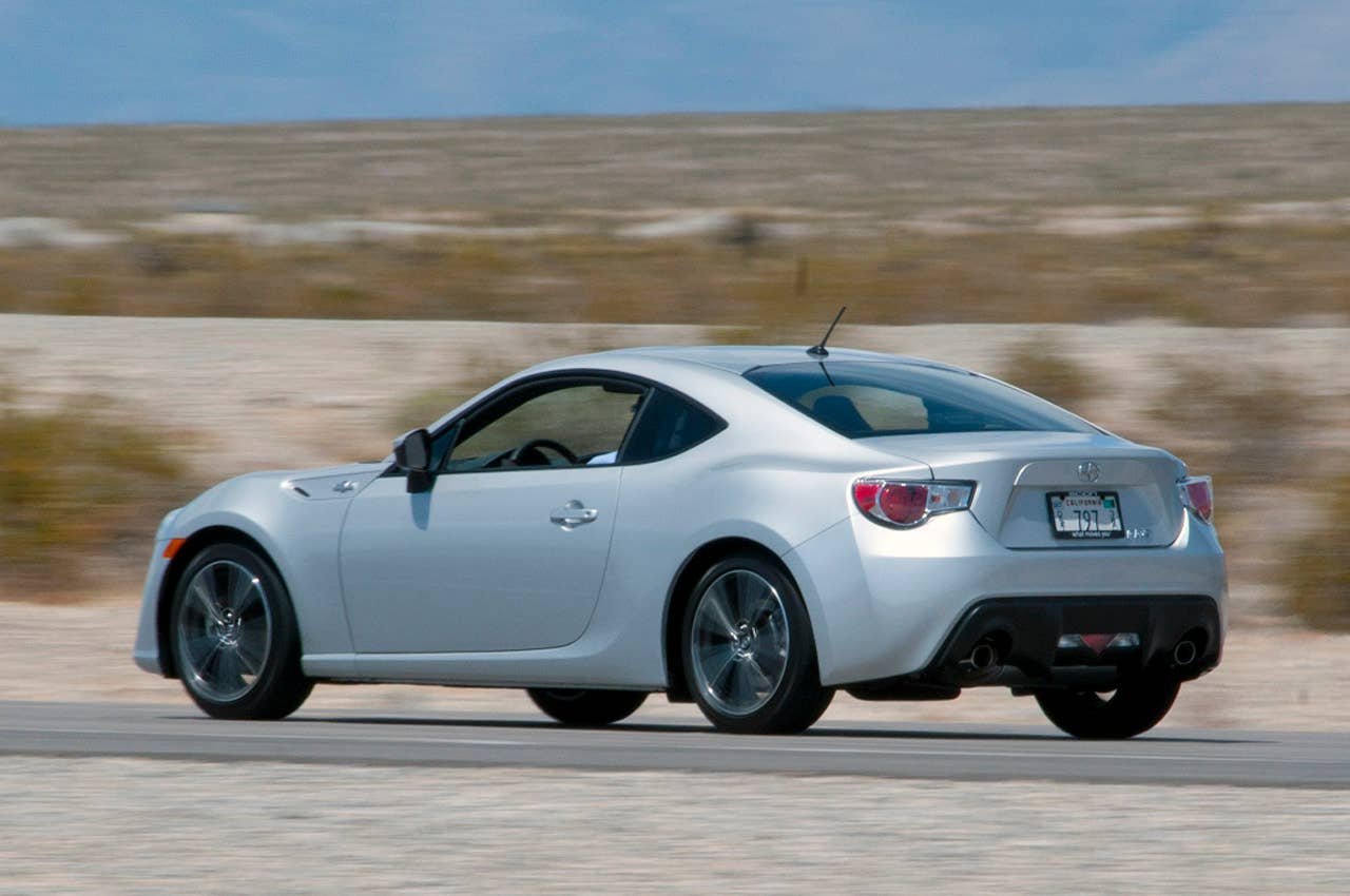 2013 Scion FR-S driving