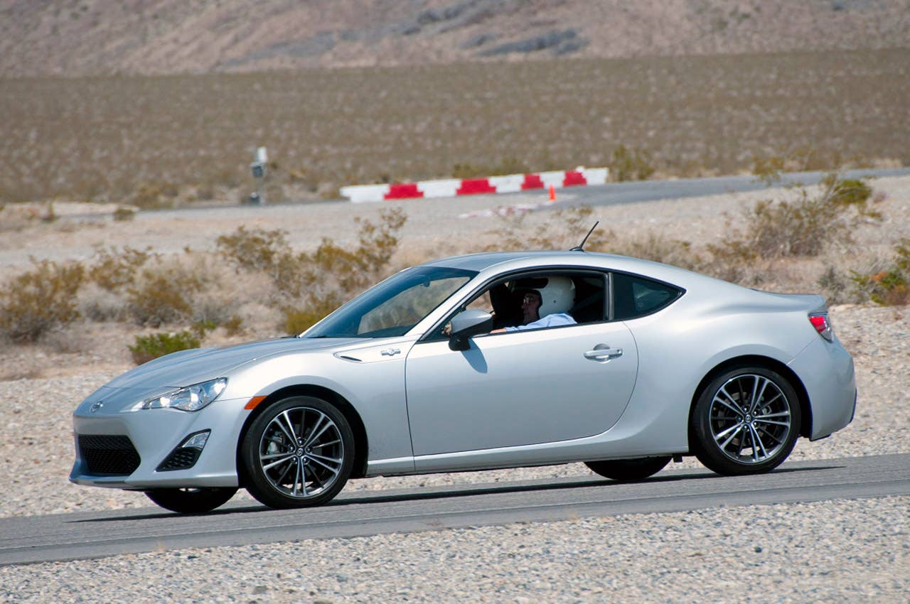 2013 Scion FR-S driving