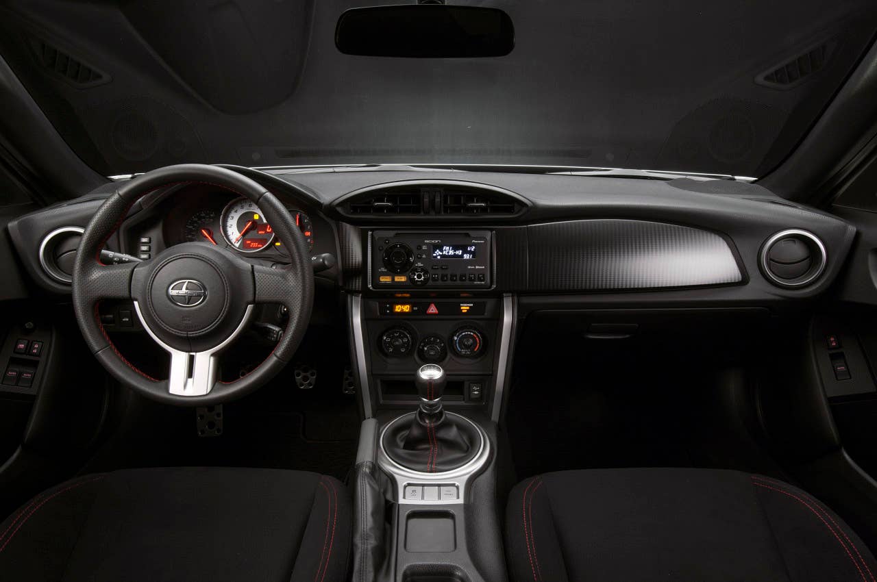 2013 Scion FR-S interior