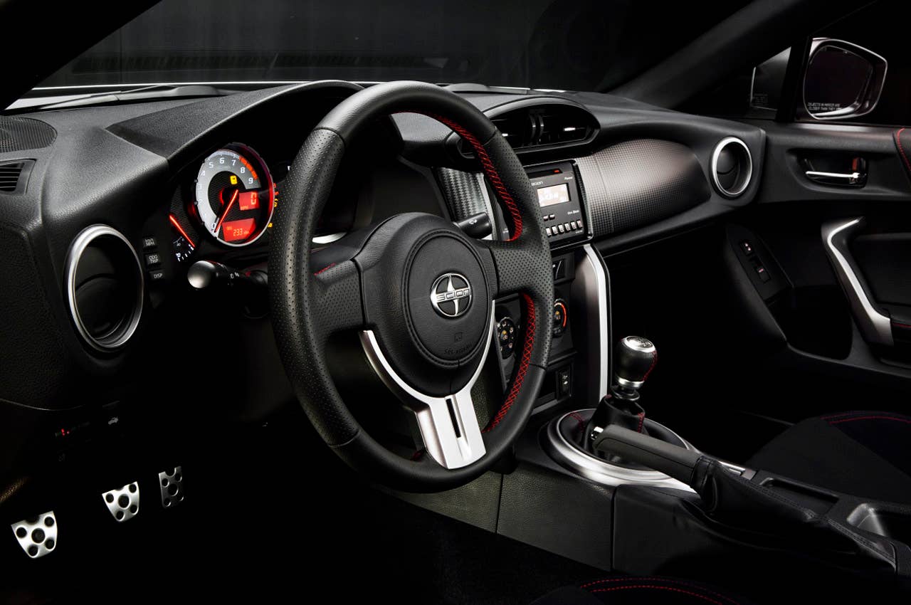 2013 Scion FR-S interior