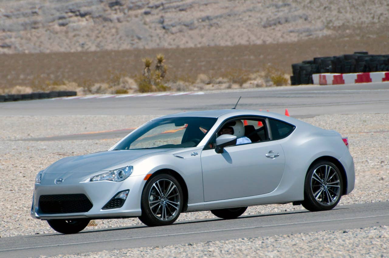 2013 Scion FR-S driving